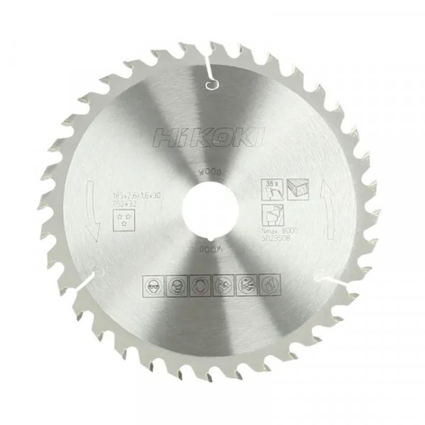 Buy Hitachi 185mm Circular Saw Blade 36T Online - Workshop Equipment