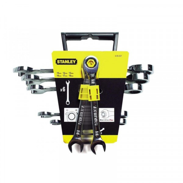 Buy Stanley Ratcheting Wrench Set 6pc 4 89 907 Online - Spanners & Ratchets Buy Stanley Ratcheting Wrench Set 6pc 4 89 907 Online - Spanners & Ratchets
