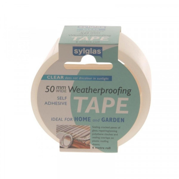 Buy Sylglas Clear Waterproofing Tape 50mm x 6m Online - Adhesive Tapes & Glues & Accessories|Chemical Products