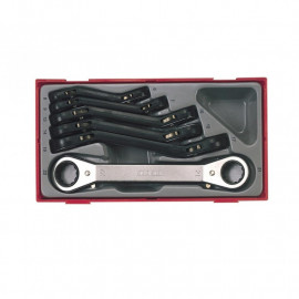 Teng Ttrors 6pc Metric Ratchet Ring Spanners