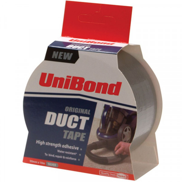 Buy Unibond Duct Tape Silver 50 mm x 50 Metre Online - Adhesive Tapes & Glues & Accessories|Chemical Products
