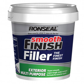 Ronseal Smooth Finish Exterior Multi Purpose Ready Mix Filler Tub 1.2 Kg