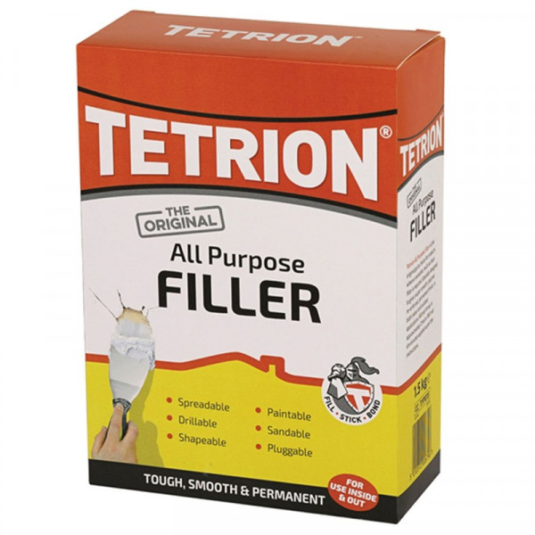 Buy Tetrion All Purpose Powder Filler Decor 1.5 kg Online - Adhesive Tapes & Glues & Accessories|Chemical Products