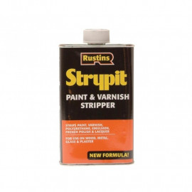 Rustins 250ml New Formulation Strypit Paint and Varnish Stripper