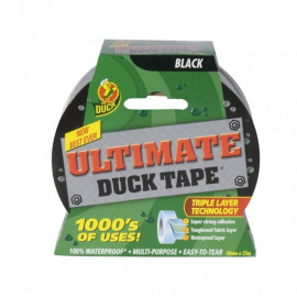 Shure Tape Duck Tape Ultimate 50mm X 25m Black