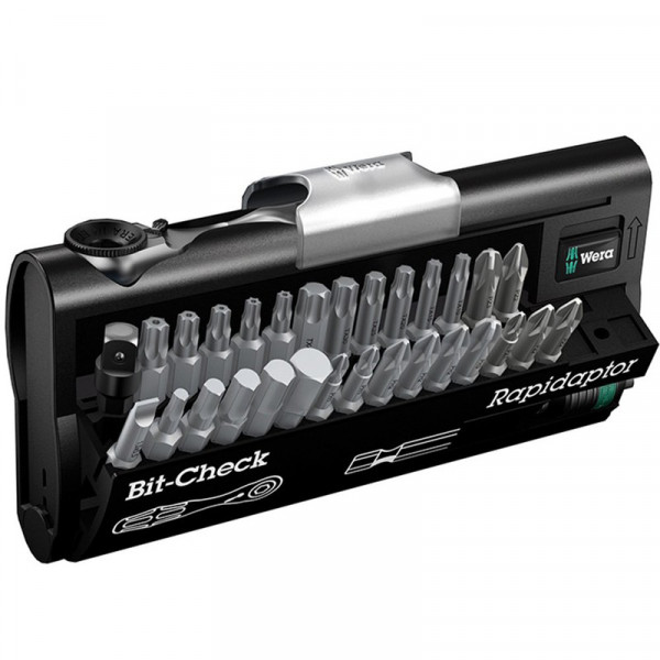 Buy Wera 8001A Bit Ratchet Set 30 Piece Bit Check Online - Consumer Electronics