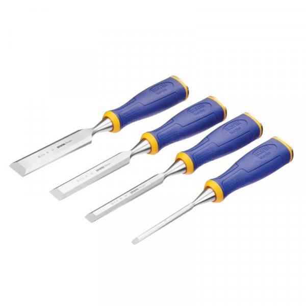 Buy Irwin Marples M444 Blue Chip Bevel Edge Chisel Set of 6 Online - Chisels