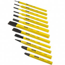Stanley Punch Chisel Set 12pce 4 18 299