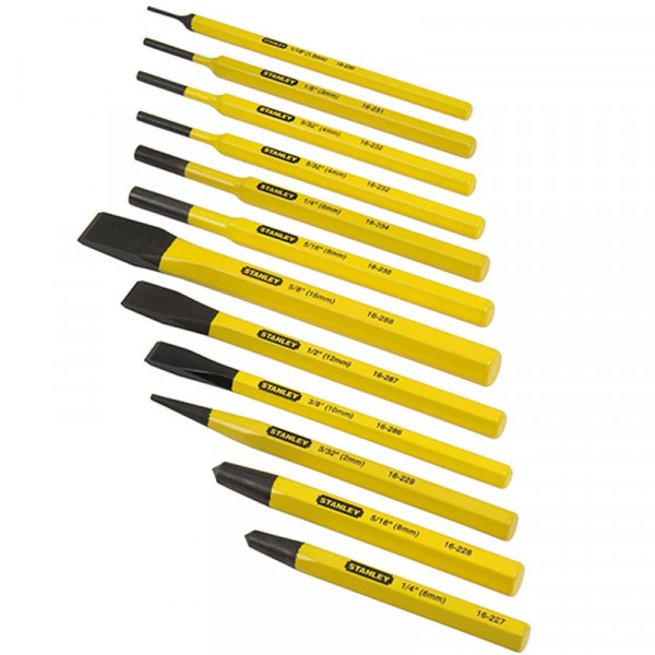 Buy Stanley Punch Chisel Set 12pce 4 18 299 Online - Chisels Buy Stanley Punch Chisel Set 12pce 4 18 299 Online - Chisels