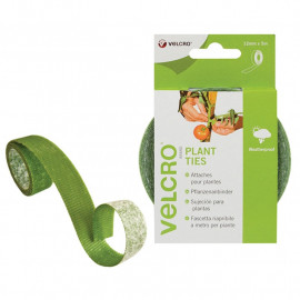 Velcro Plant Ties 12mm X 5m Green