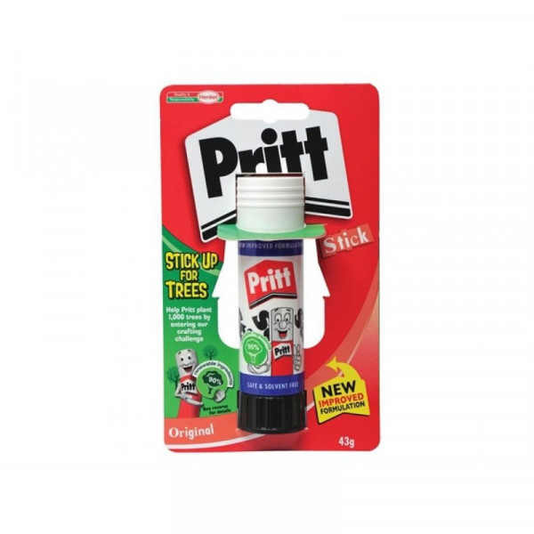 Buy Pritt Stick Glue Large 43g Blister Pack Online - Adhesive Tapes & Glues & Accessories|Chemical Products Buy Pritt Stick Glue Large 43g Blister Pack Online - Adhesive Tapes & Glues & Accessories|Chemical Products