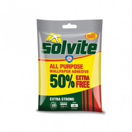 Solvite All Purpose Wallpaper Paste Sachet 5 Roll + 50 Percent Free