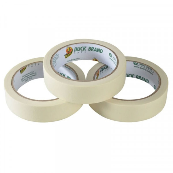 Buy Duck Tape All Purpose Masking Tape 25mm x 25m Pack of 3 Online - Adhesive Tapes & Glues & Accessories Buy Duck Tape All Purpose Masking Tape 25mm x 25m Pack of 3 Online - Adhesive Tapes & Glues & Accessories