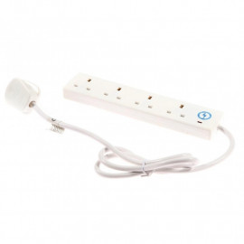 Smj S4w2mp Extension Lead 4 Way 2 Metre 13a Surge Protection