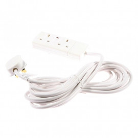 Smj F2w5mp Extention Lead 2 Way 5 Metre 13a Neon