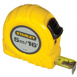 Stanley Pocket Tape 5m/16ft 0 30 496