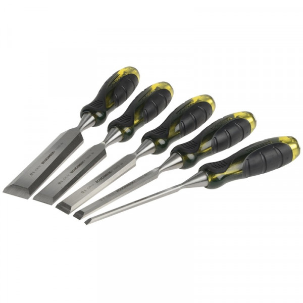 Buy Roughneck Pro Bevel Edge 6, 13, 19, 25 and 32mm 5pce Chisel Set Online - Chisels Buy Roughneck Pro Bevel Edge 6, 13, 19, 25 and 32mm 5pce Chisel Set Online - Chisels