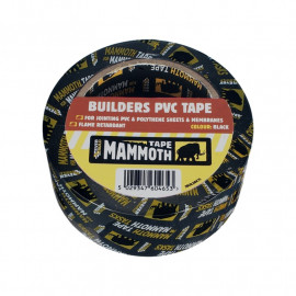 Everbuild Builders Pvc Tape Black 50mm X 33m