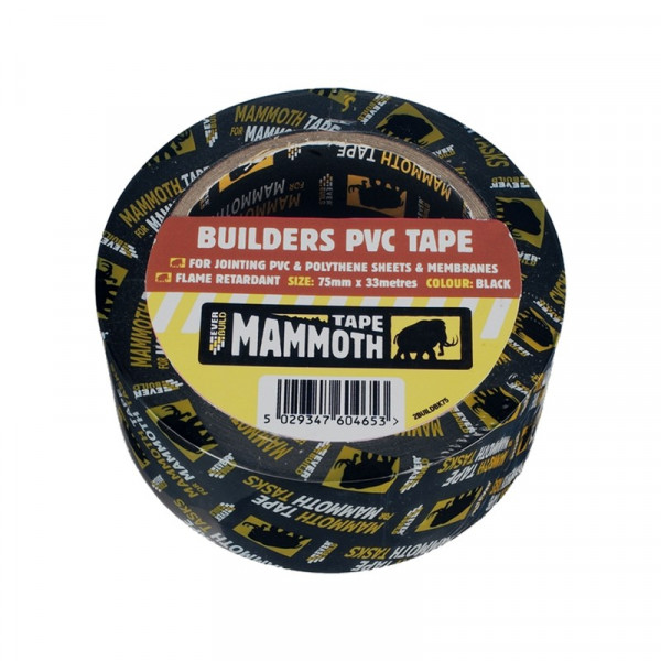 Buy Everbuild Builders PVC Tape Black 75mm x 33m Online - Adhesive Tapes & Glues & Accessories Buy Everbuild Builders PVC Tape Black 75mm x 33m Online - Adhesive Tapes & Glues & Accessories