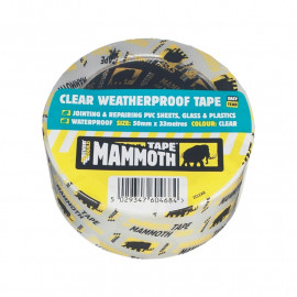 Everbuild Clear Weatherproof Tape 50mm X 33m