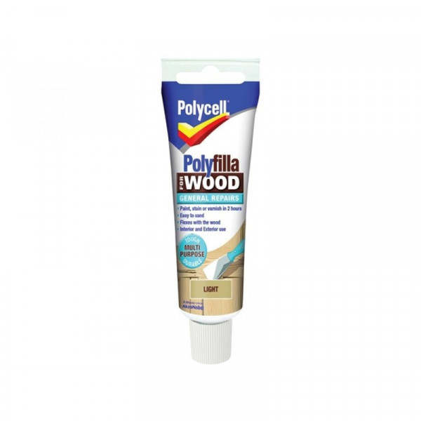 Buy Polycell Light 330g Tube Polyfilla For Wood General Repairs Online - Adhesive Tapes & Glues & Accessories|Chemical Products Buy Polycell Light 330g Tube Polyfilla For Wood General Repairs Online - Adhesive Tapes & Glues & Accessories|Chemical Products