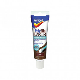 Polycell Dark 330g Tube Polyfilla for Wood General Repairs