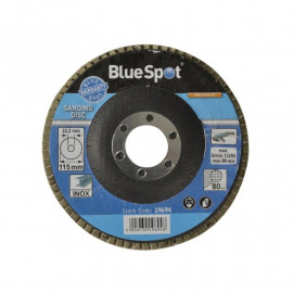 Bluespot Bs19694 115mm 80 Grit Sanding Flap Disc
