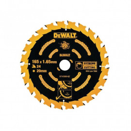 Dewalt Circular Saw Blade 165 X 20mm X 24t Corded Extreme Framing