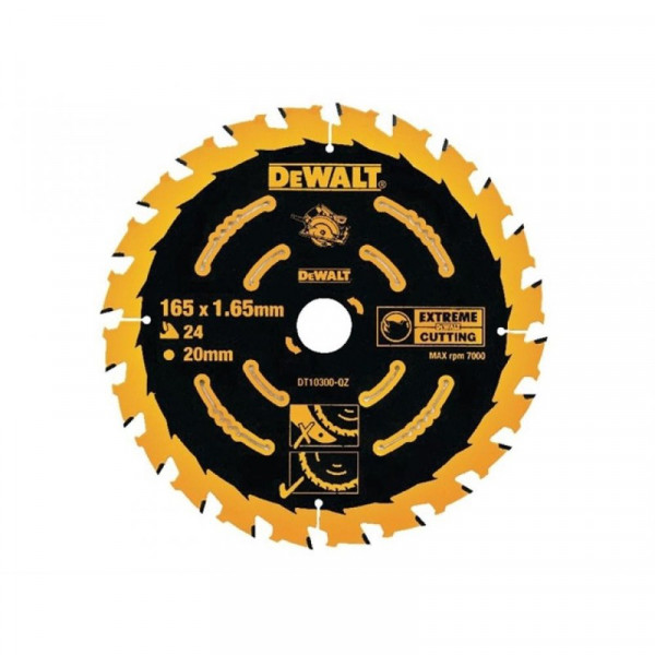 Buy DeWalt Circular Saw Blade 165 x 20mm x 40T Corded Extreme Framing Online - Workshop Equipment