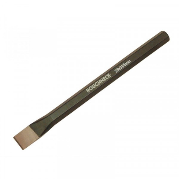 Buy Roughneck Cold Chisel 254 x 25mm 10in x 1.in 19mm Shank Online - Chisels