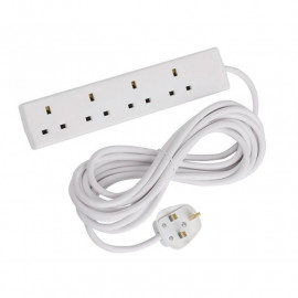 Smj Extension Lead 240 Volt 4 Way 13a 5 Meter