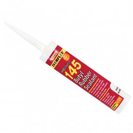 Everbuild 145 Butyl Rubber Sealant C3 310ml Grey Colour