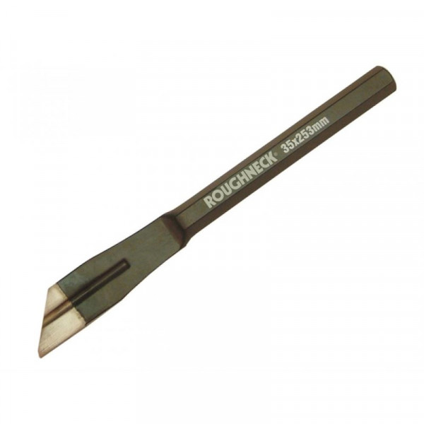 Buy Roughneck Plugging Chisel 32 x 254mm 1.14in x 10in 16mm Shank Online - Chisels