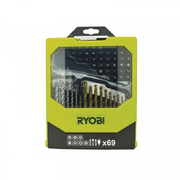 Buy Ryobi RAK 69MIX Mixed Screwdriver Set of 69 Online - Drilling & Screwing Buy Ryobi RAK 69MIX Mixed Screwdriver Set of 69 Online - Drilling & Screwing