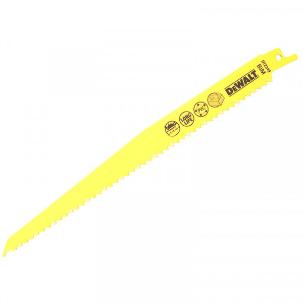 Buy DeWalt Sabre Blade Fast Cuts Wood with Nails Plastics 228mm Pack of 5 Online - Nails