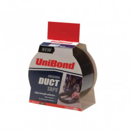 Unibond Duct Tape Black 50mm X 25m