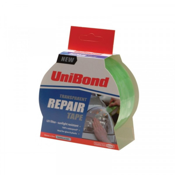 Buy Unibond Transparent Repair Tape 50mm x 25m Online - Adhesive Tapes & Glues & Accessories Buy Unibond Transparent Repair Tape 50mm x 25m Online - Adhesive Tapes & Glues & Accessories