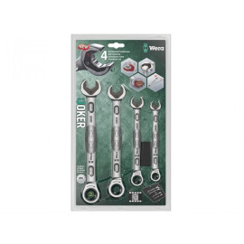 Wera Joker Combi Ratchet Spanner Set of 4 Metric