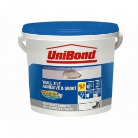 Unibond Tile on Walls Anti Mould Readymix Adhesive Grout Trade