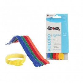 Velcro Adjustable Velcro Brand Ties 6 12mm X 20cm Black