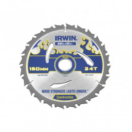Irwin Weldtec Circular Saw Blade 150 X 20mm X 24t Atb