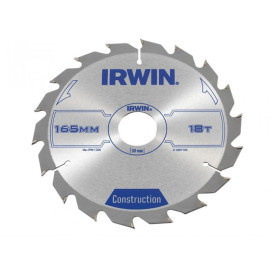 Irwin Circular Saw Blade 165 X 30mm X 18t Atb