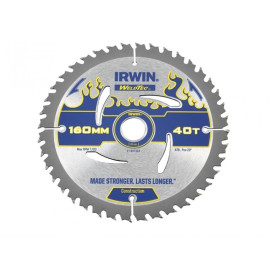 Irwin Weldtec Circular Saw Blade 160 X 20mm X 40t Atb