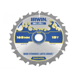 Irwin 1897392 Weldtec 165mm Circular Saw Blade 18t