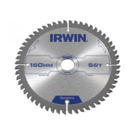 Irwin Professional Circular Saw Blade 160 X 20mm X 56t Aluminium