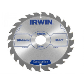 Irwin Circular Saw Blade 184 X 30mm X 24t Atb