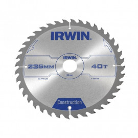 Irwin Circular Saw Blade 235 X 30mm X 40t Atb