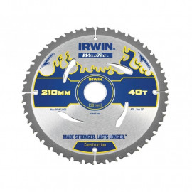 Irwin Weldtec Circular Saw Blade 210 X 30mm X 40t Atb