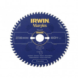 Irwin 1897455 Marples 216mm Circular Saw Blade 60t
