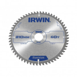 Irwin Professional Circular Saw Blade 210 X 30mm X 60t Aluminium